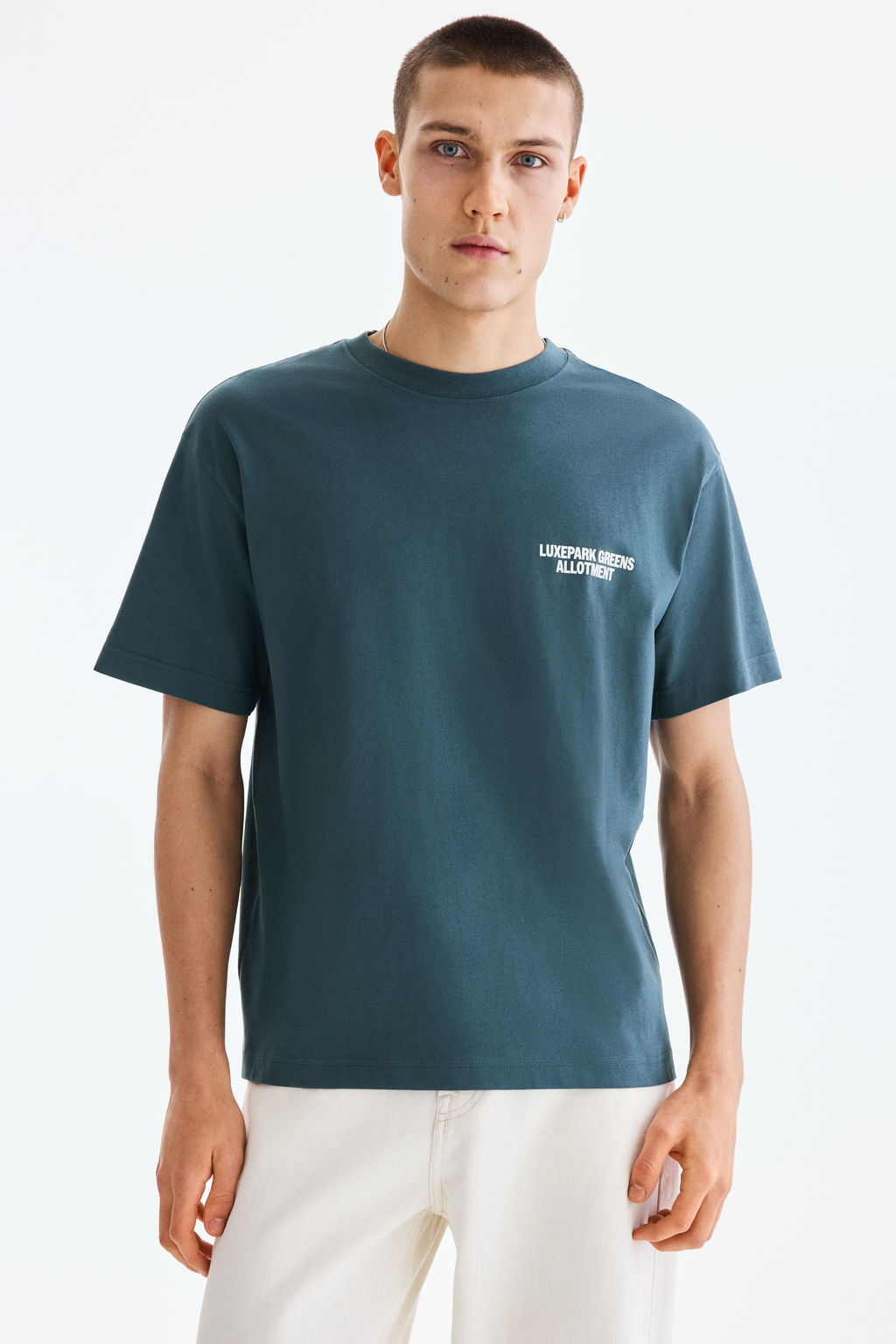 Camiseta con motivo estampado Loose Fit - H&m фото 34
