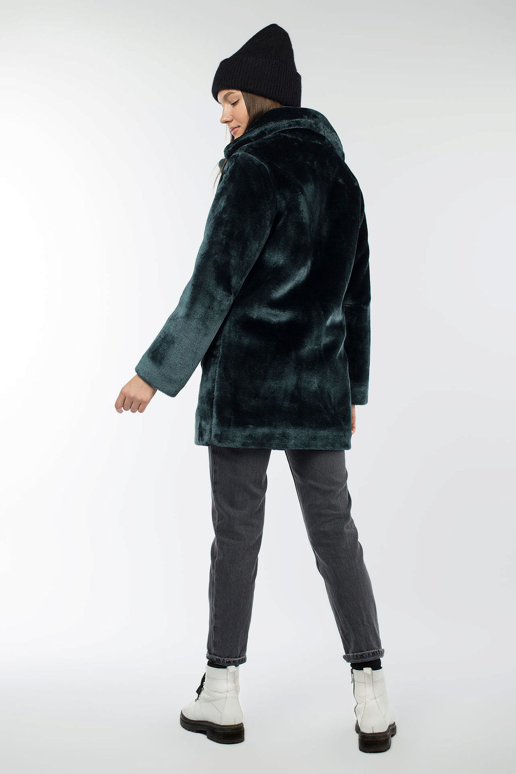 01-08735 Пальто женское демисезонное - El podio фото 3