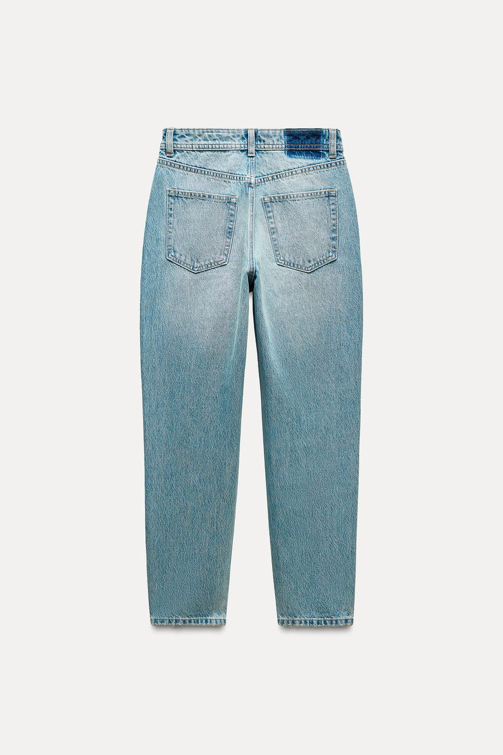 Z1975 MOM-FIT HIGH-WAIST JEANS - Zara фото 6