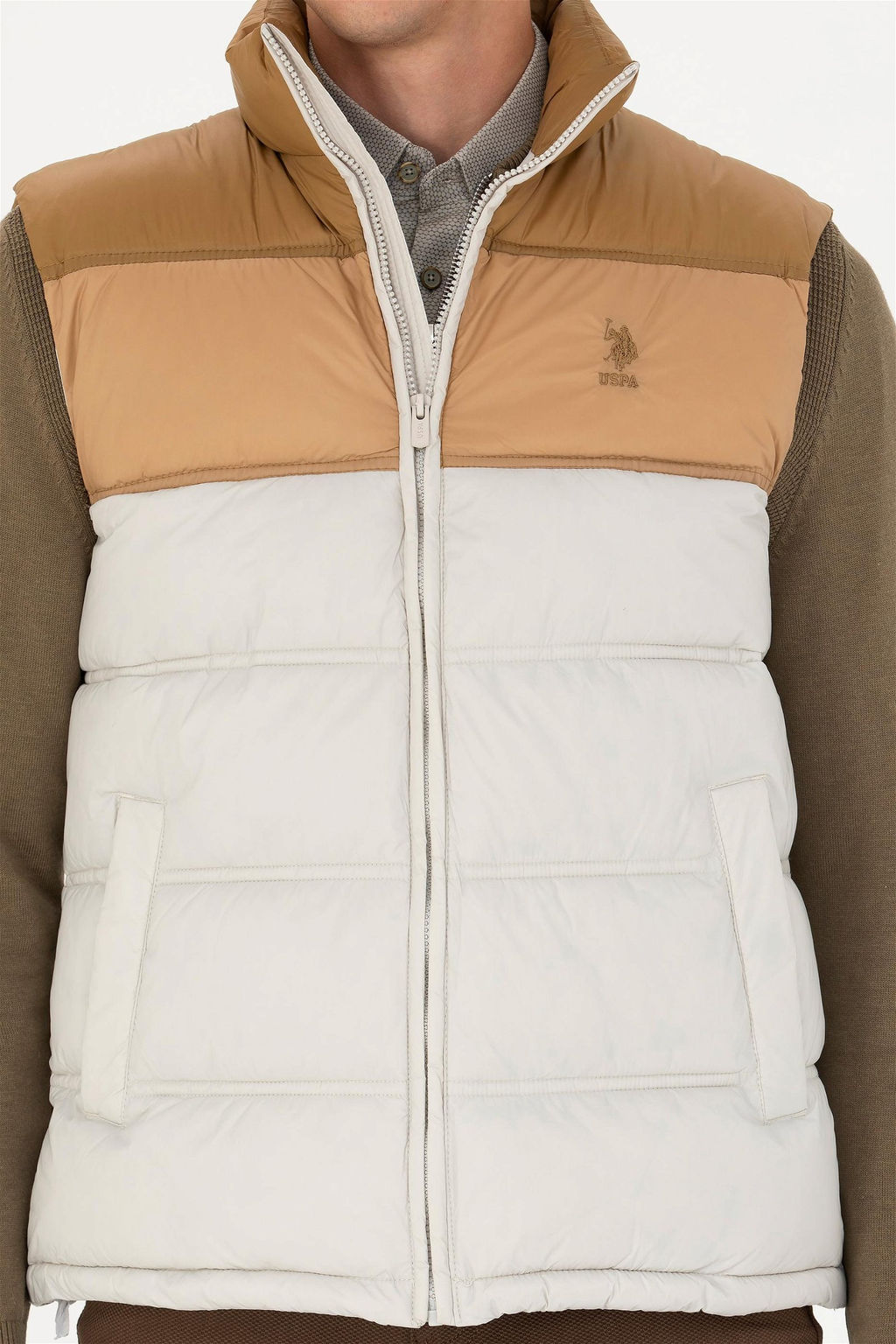 Мужской каменный жилет Неожиданная скидка в корзине - U.s. polo assn фото 7