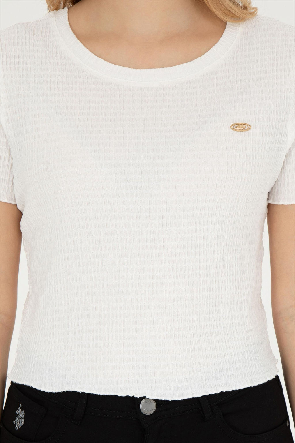 Женская белая футболка - U.s. polo assn фото 6