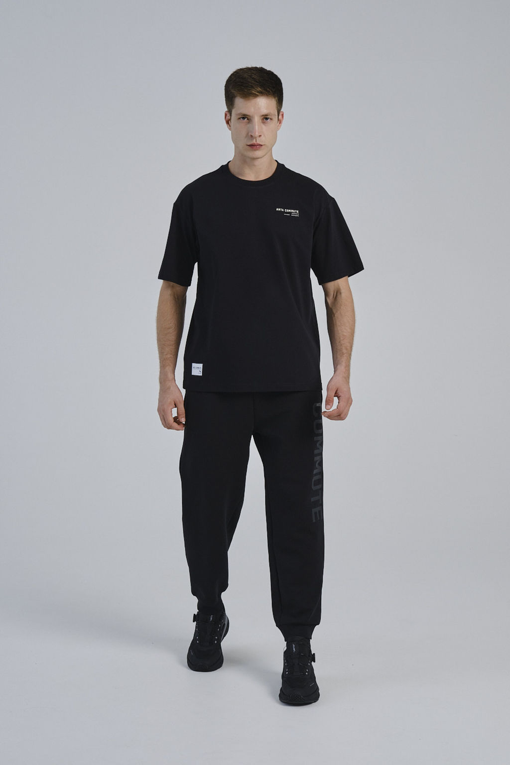 Брюки трикотажные Черный COMMUTE Knit Track Pants - Anta фото 2