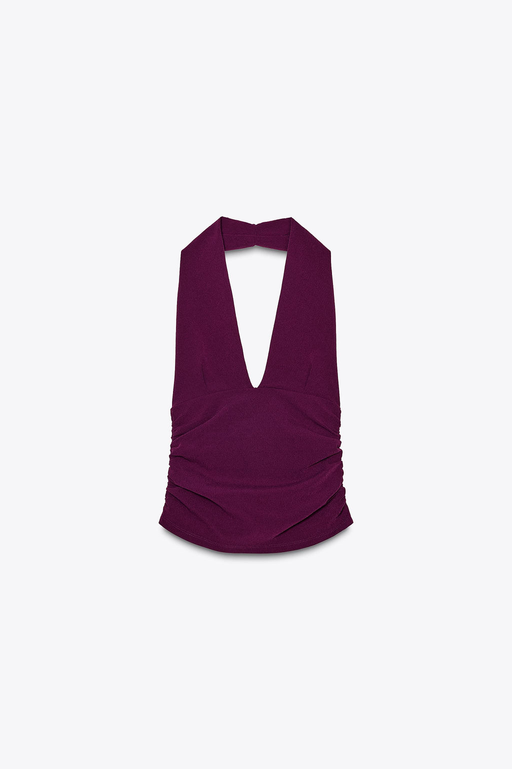 HALTER GATHERED TOP - Zara фото 6