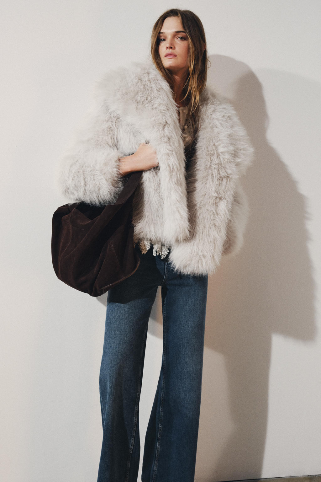 FAUX FUR JACKET ZW COLLECTION