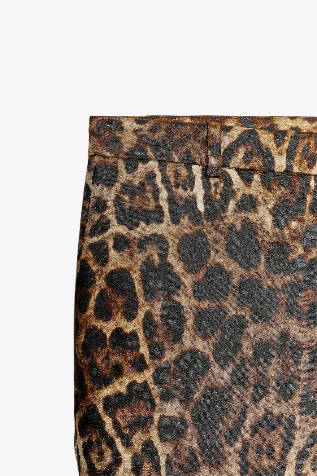 ANIMAL PRINT JACQUARD TROUSERS ZW COLLECTION - Zara фото 3