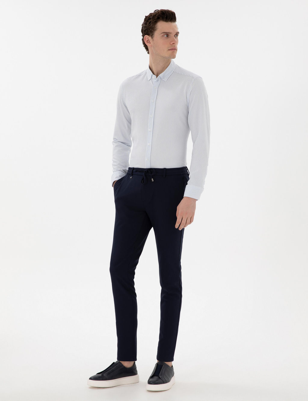 Lacivert Klasik Jogger Pantolon - Pierre cardin фото 3