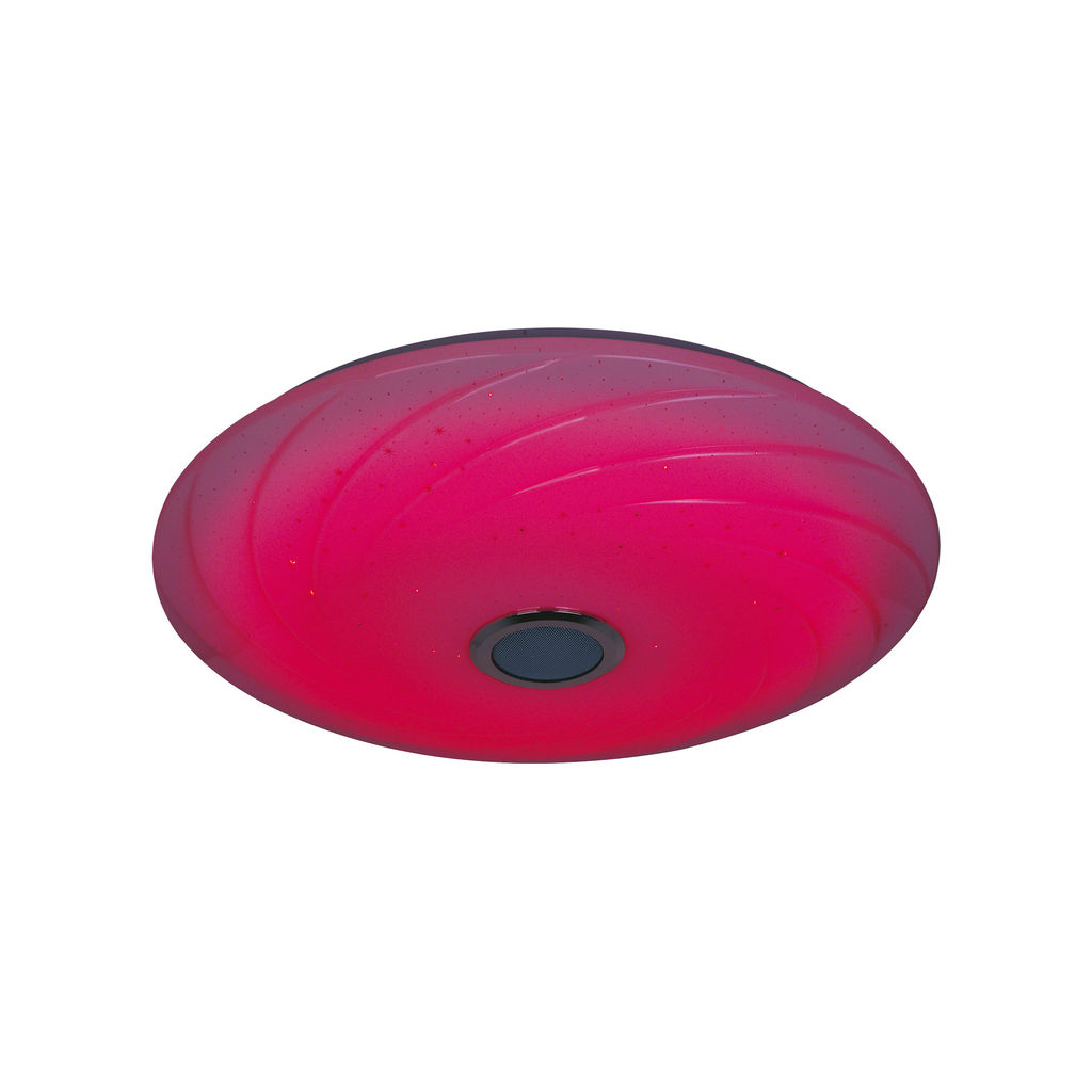 ULI-D291 72W/SW+RGB/50 MERCURY Cветильник светодиодный накладной. Диммируемый. Пульт ДУ (в/к). Встроенная Bluetooth колонка. Теплый свет(3000К)/Белый свет(4000К)/Дневной свет(6500К)/RGB. 5700Лм. TM Uniel - Volpe фото 10