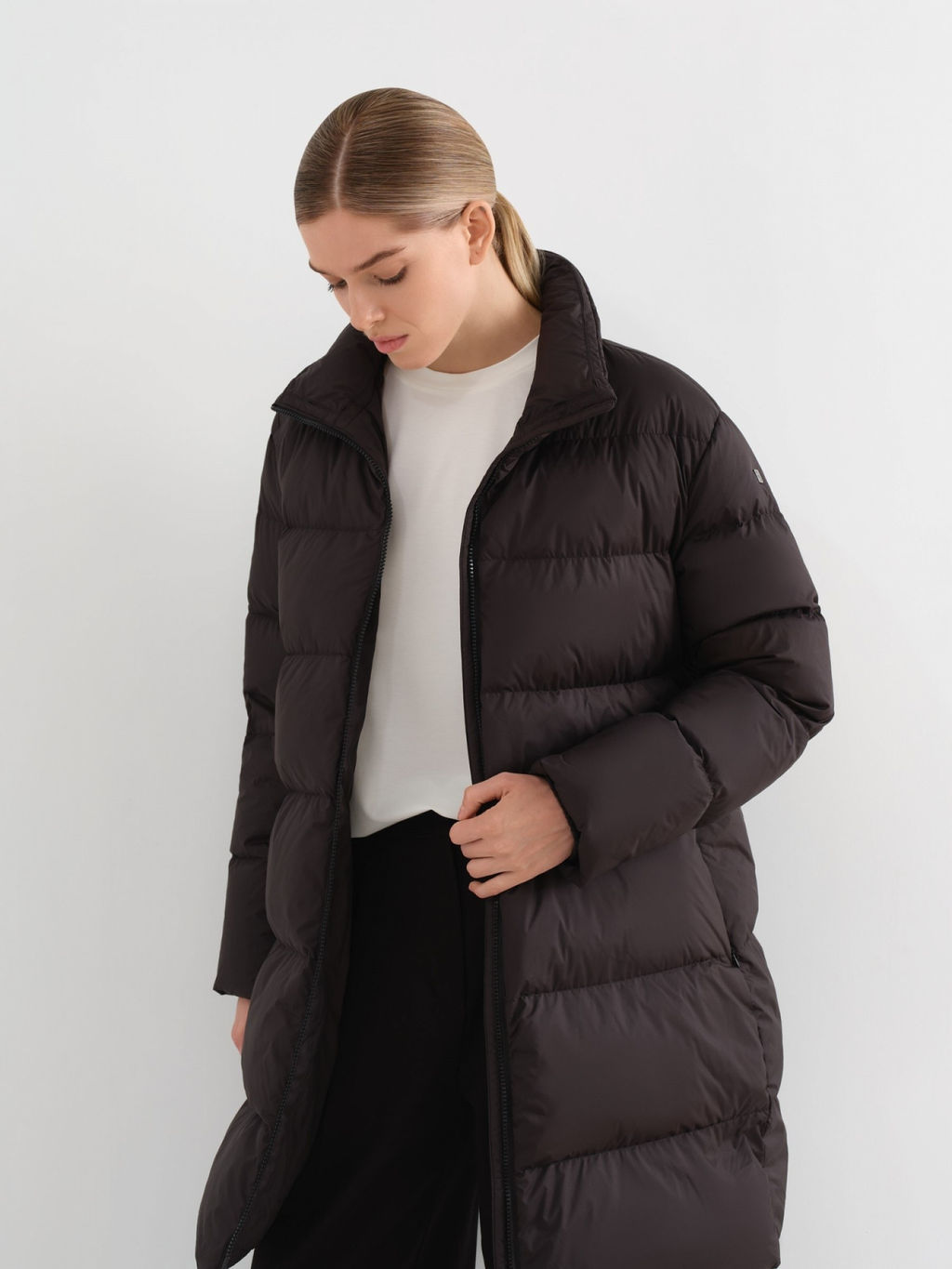 Conso/WDMF 230536 - nero Пуховое пальто  фото 3