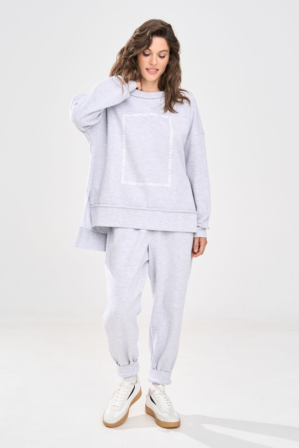 Костюм 1168 серый - Rinka фото 2