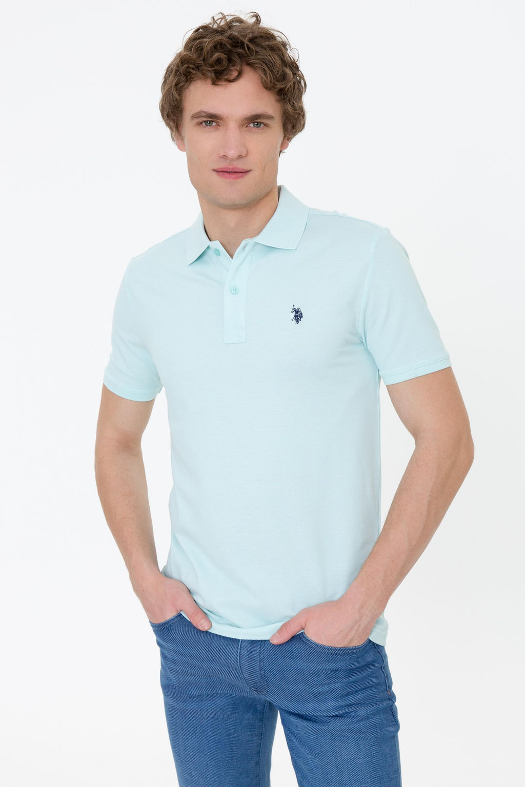 Erkek Nil Basic Polo Yaka Ti__rt