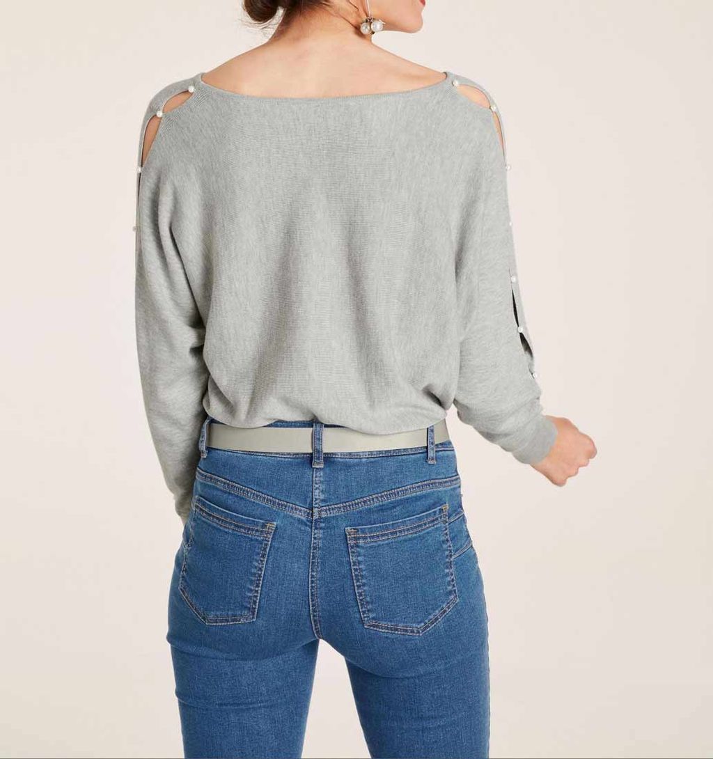 Пуловер, серый - Heine фото 4