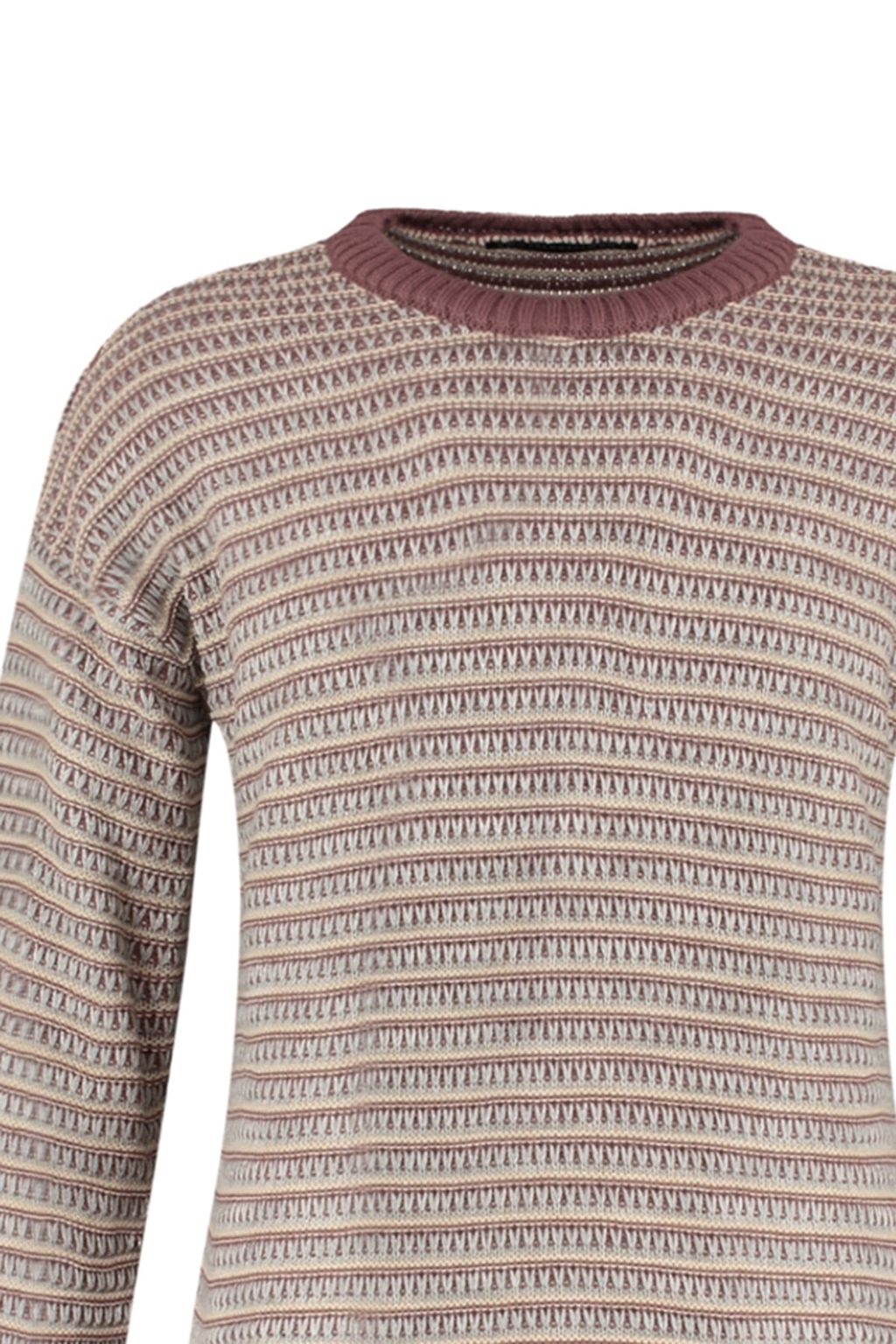 Trendyolmilla Man Camel Regular Bisiklet Yaka Jakarl? Kazak TMNAW22KZ0658  фото 14