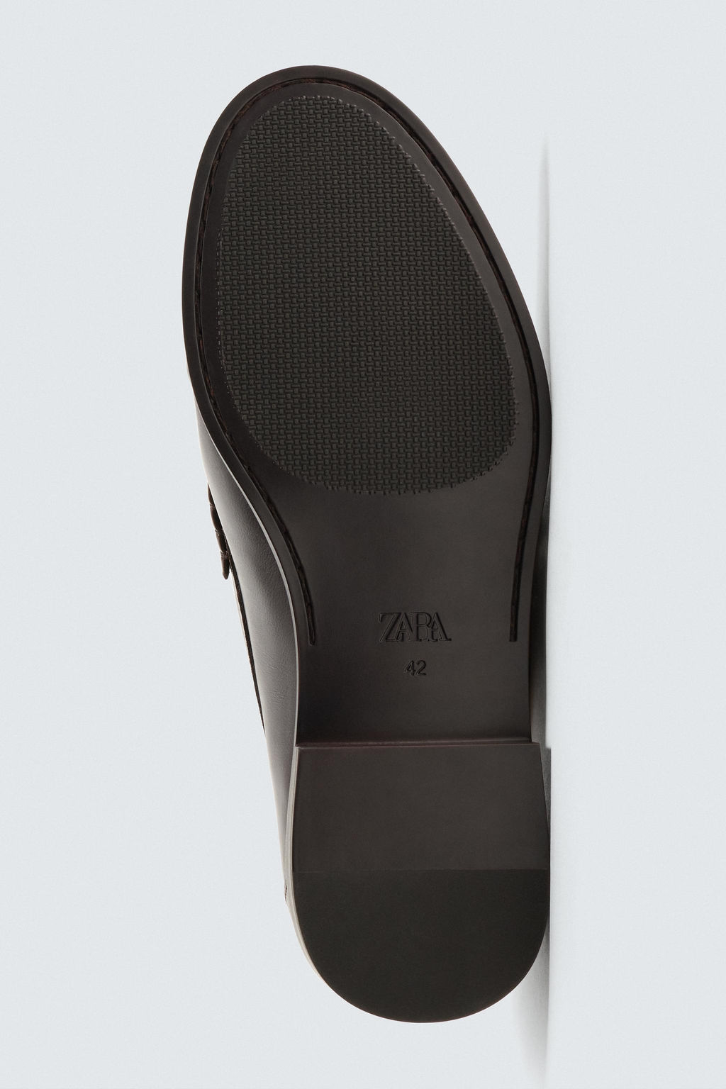 LEATHER PENNY LOAFERS - Zara фото 11