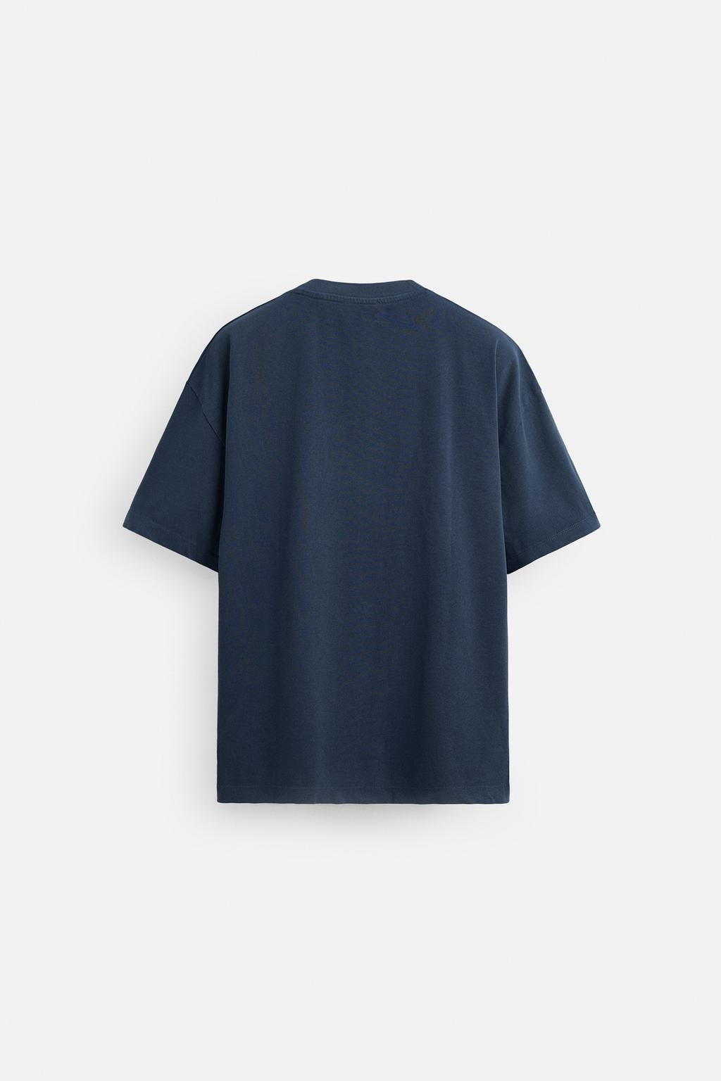 BASIC HEAVY WEIGHT T-SHIRT - Zara фото 47
