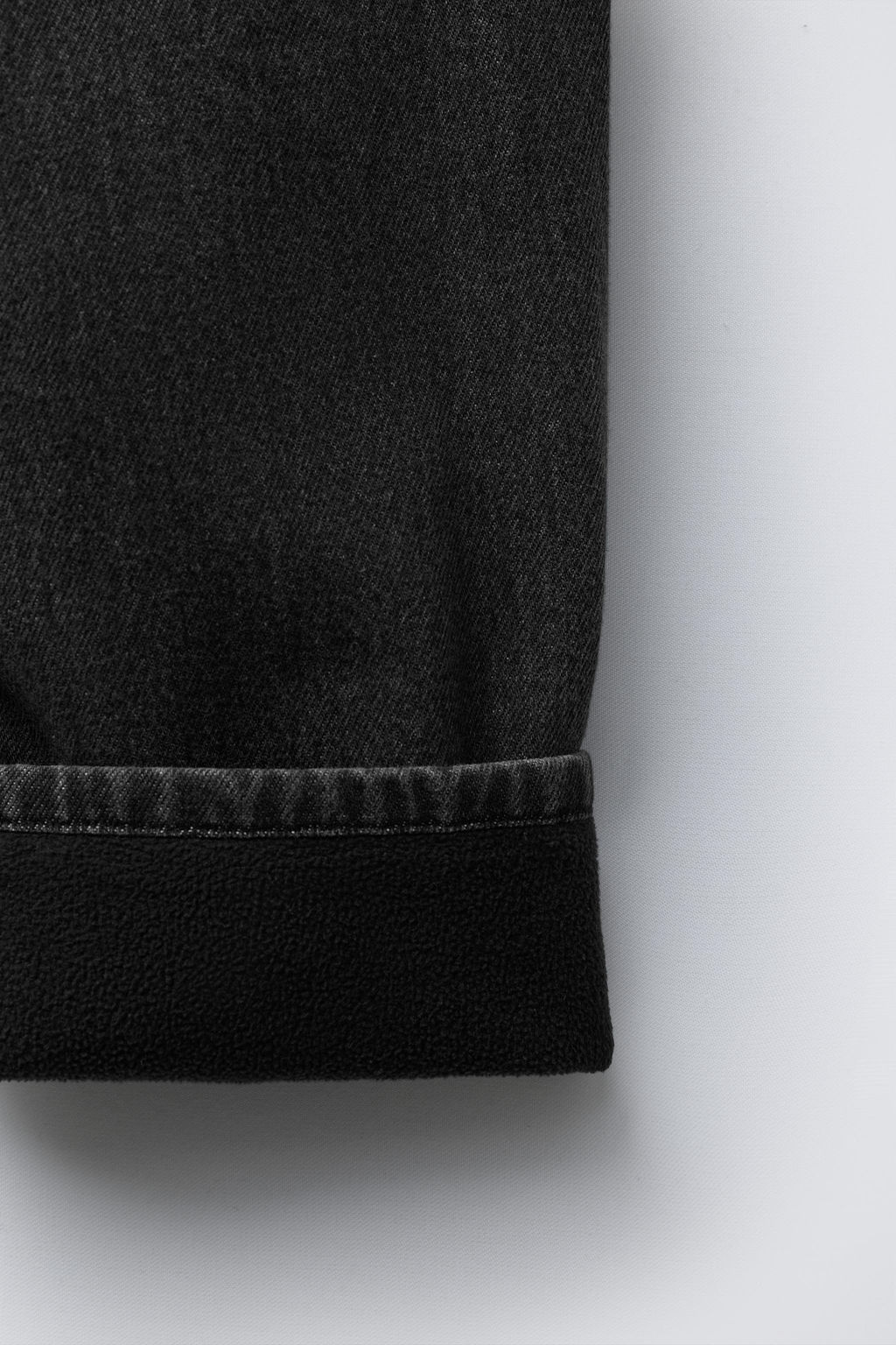 JEANS BALLOON FORRO POLAR / Negro - Zara фото 4
