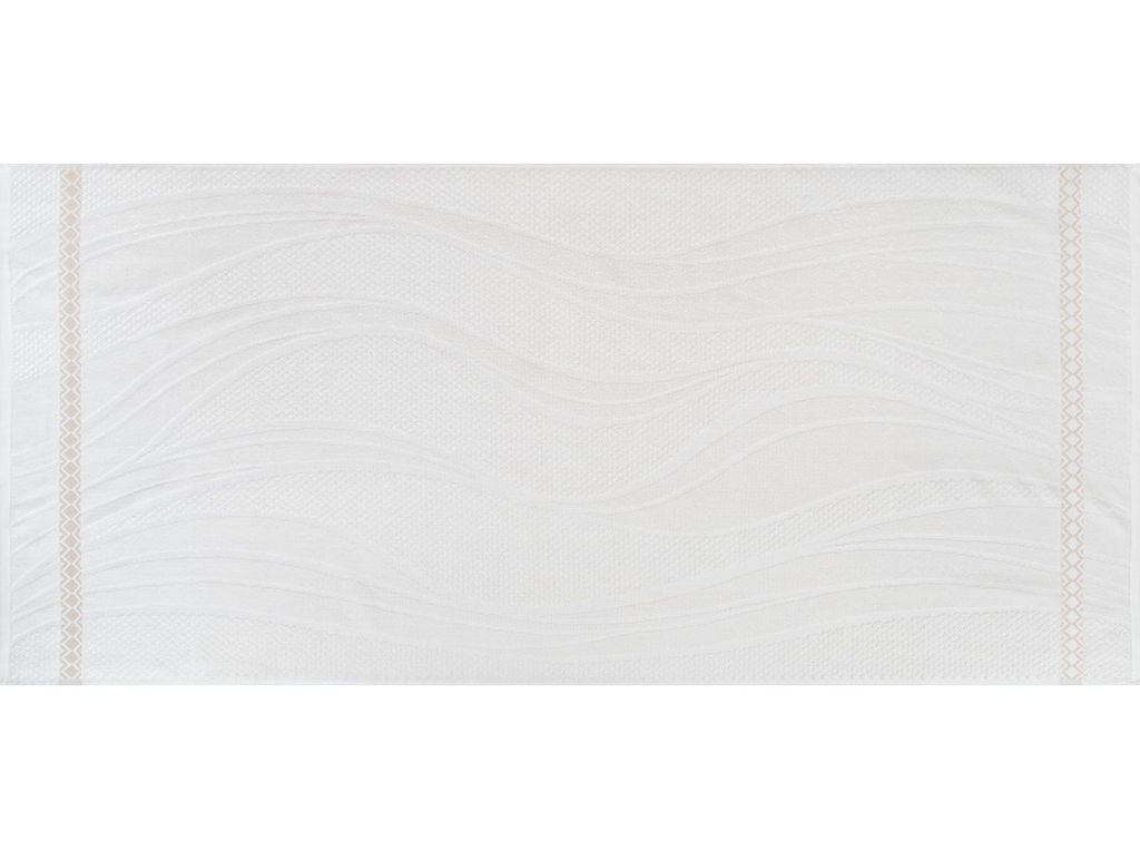 6с102.411ж1 Танго (1-белый шепот) Полотенце махровое 67х150см