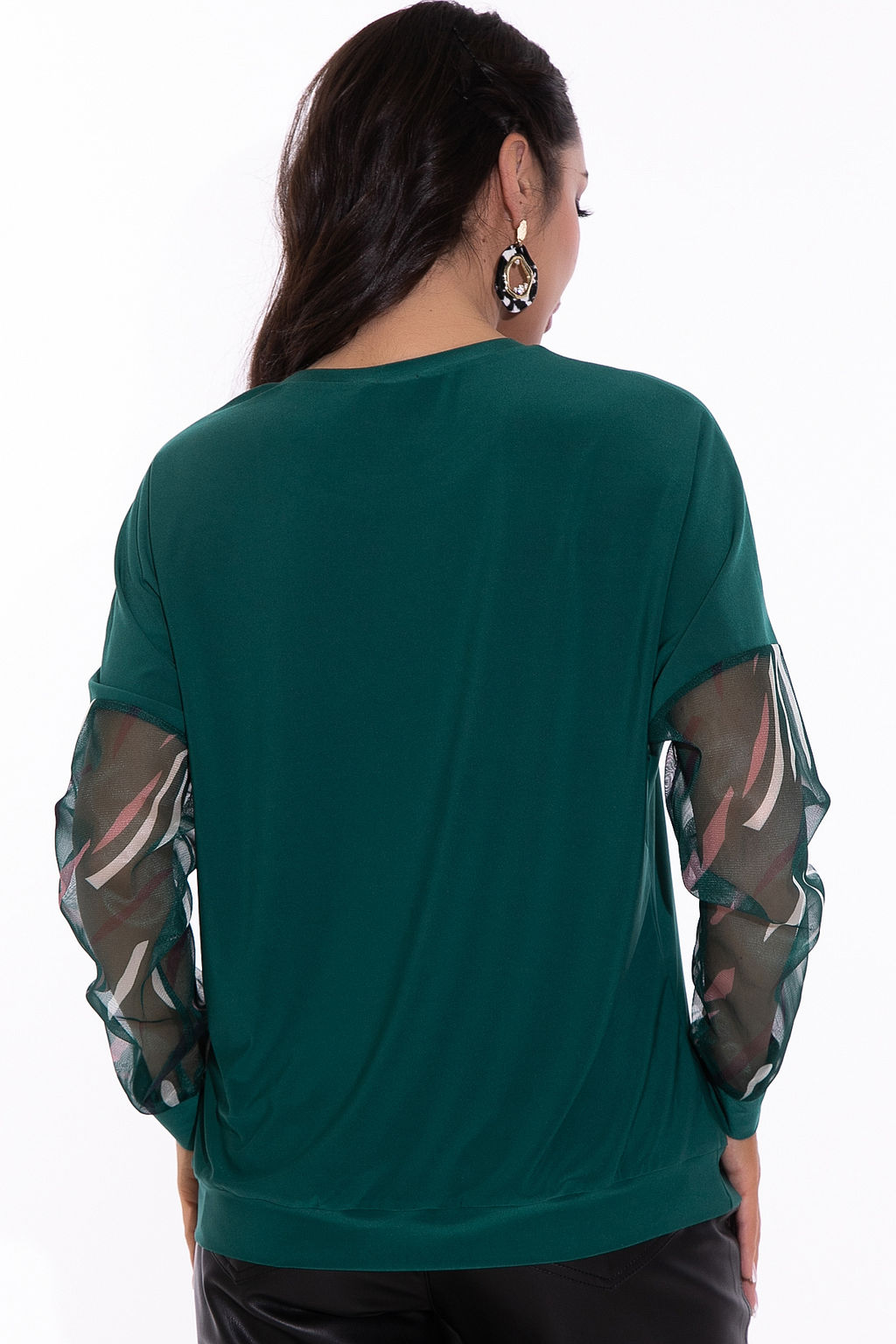 Свитшот (изумруд) - Эльза фото 4