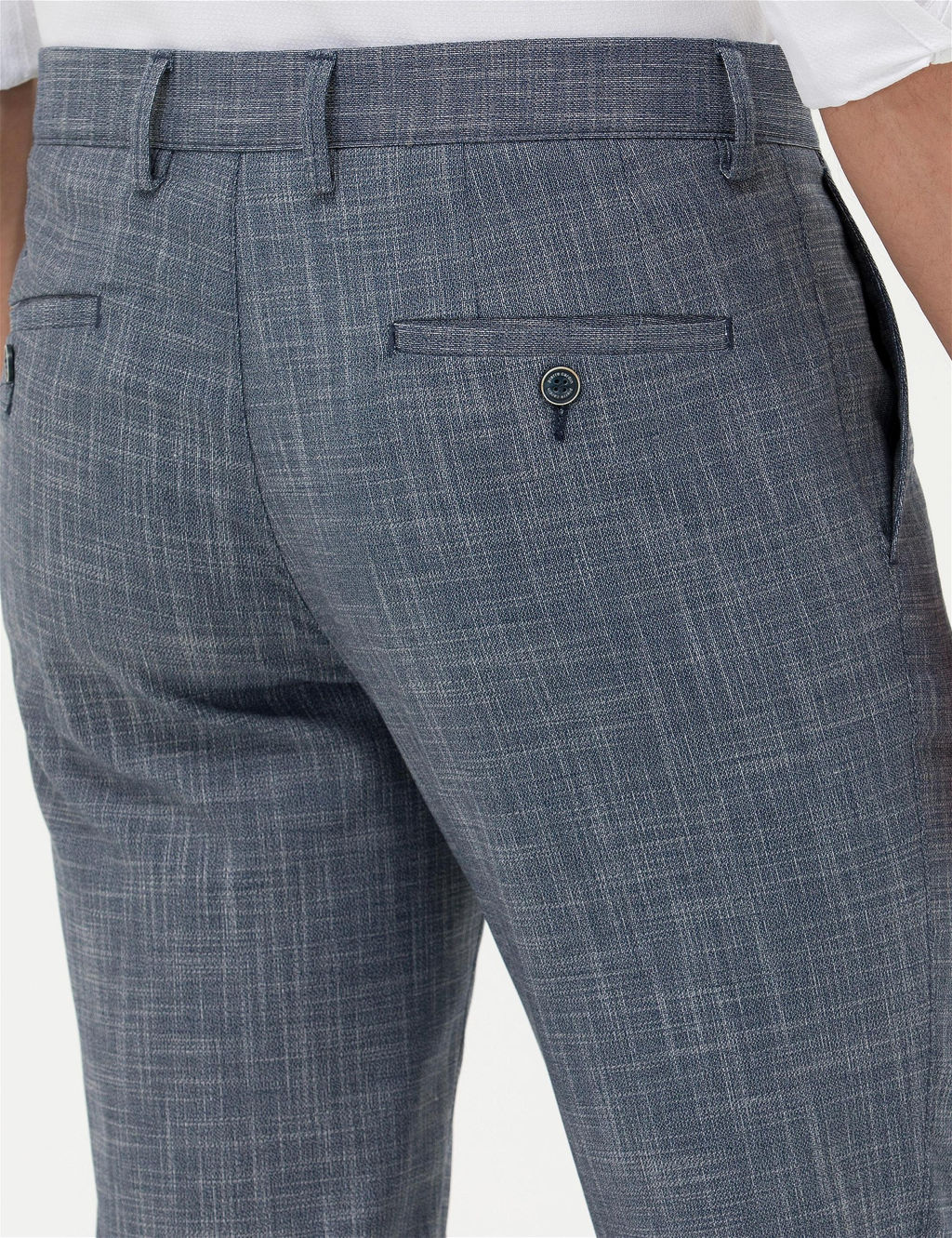 Koyu Mavi Klasik Pantolon - Pierre cardin фото 7