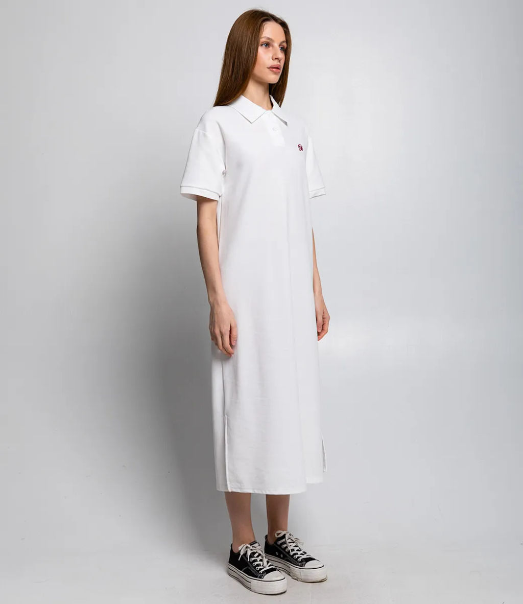 Платье #КТ9503, белый