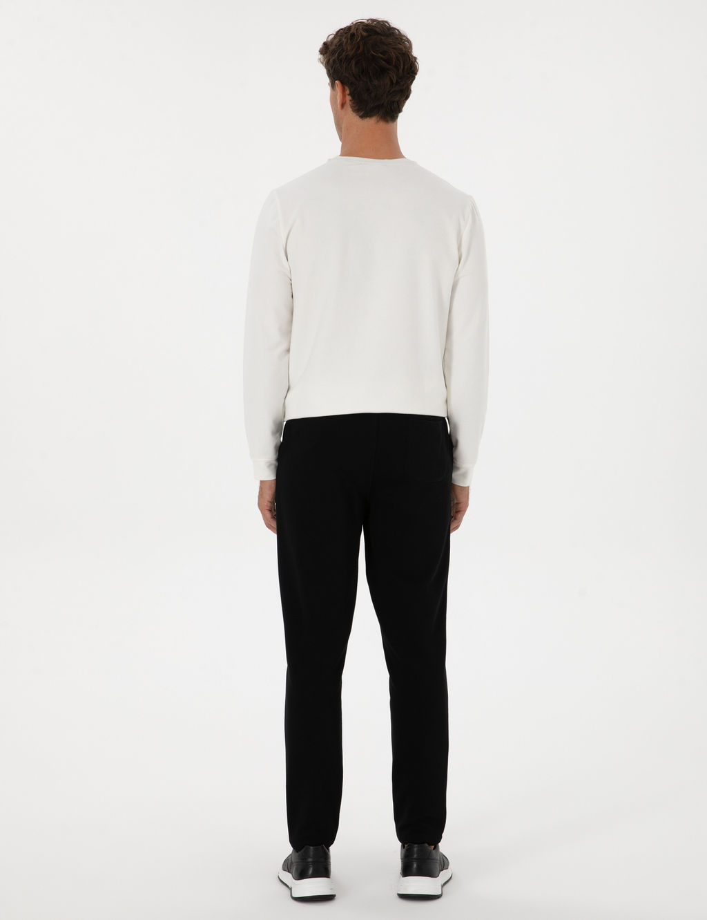 Siyah Slim Fit 3 _plik D_z Pa_a E_ofman Alt_