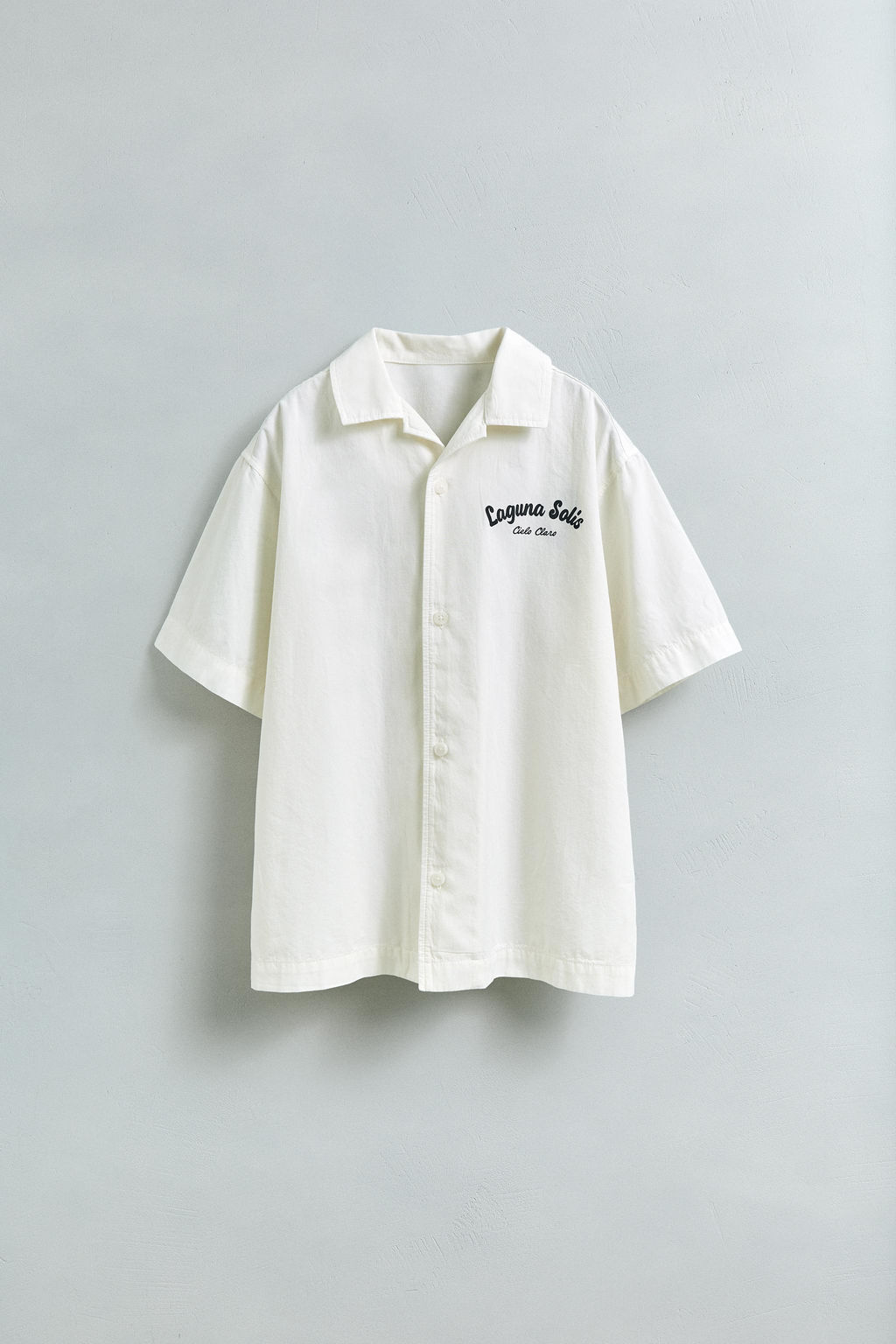 TEXT BOWLING SHIRT - Zara фото 5