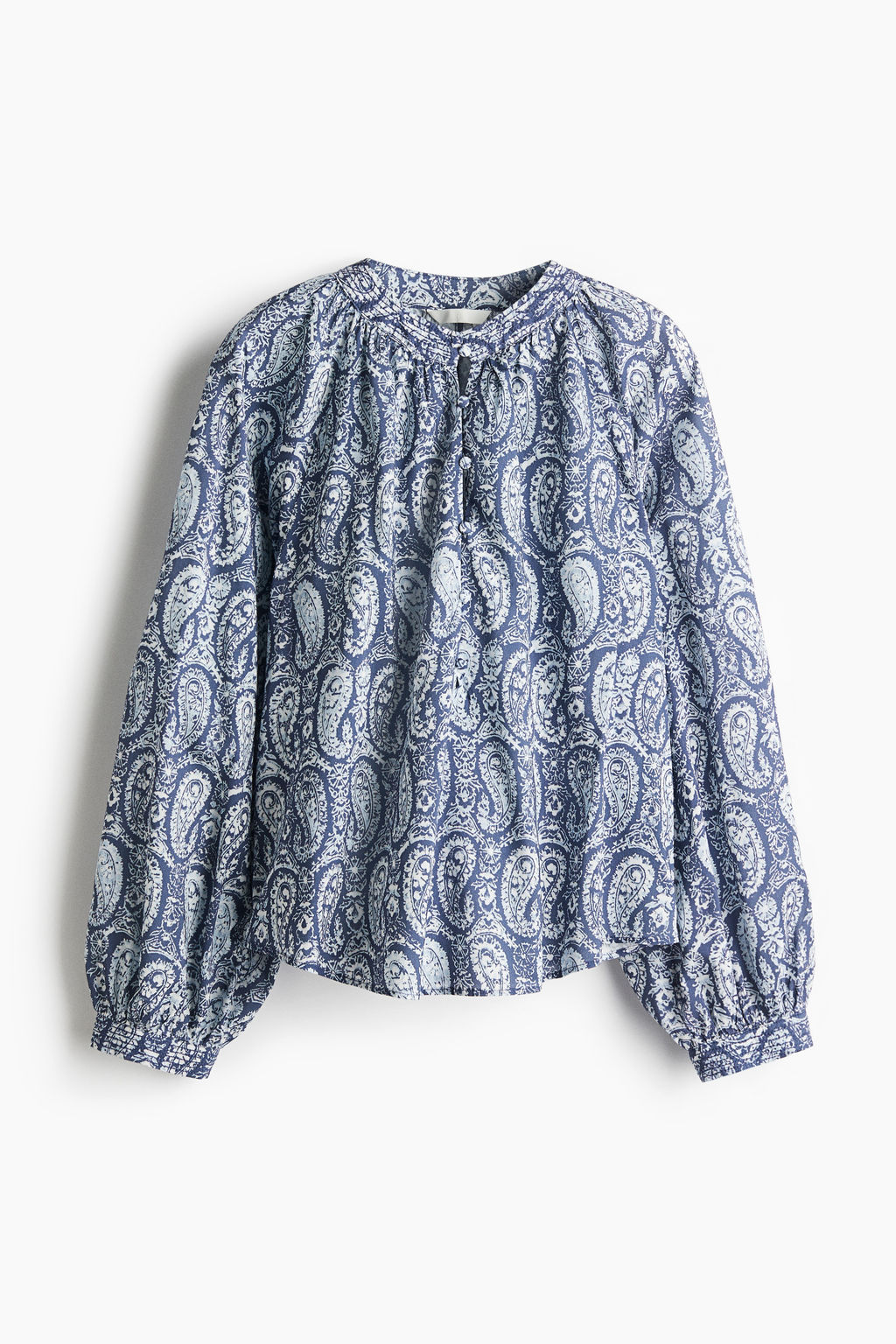 Blusa con cuello mao - H&m фото 2