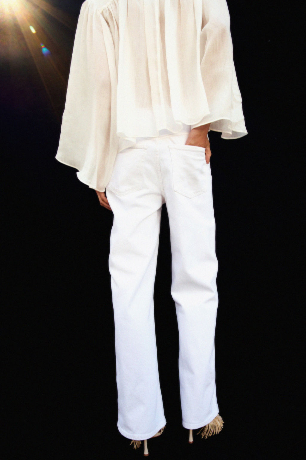 Wide High Waist Jeans - H&m фото 22