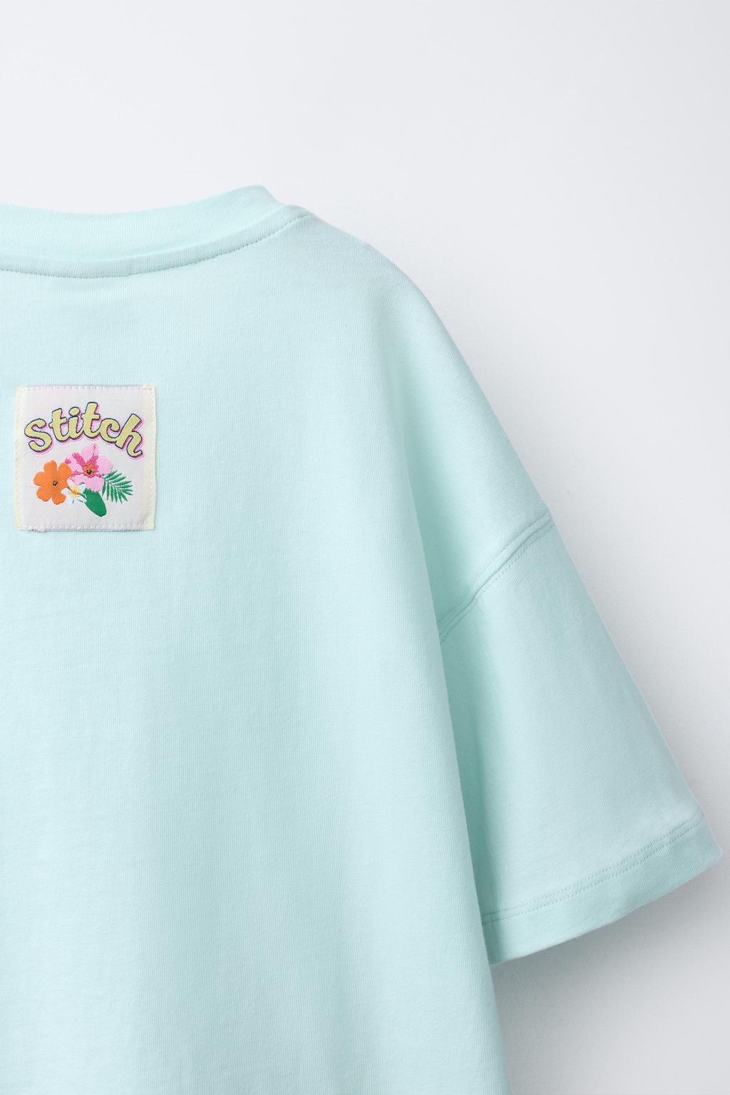 CAMISETA ESTAMPADO LILO & STITCH  DISNEY / Azul - Zara фото 4