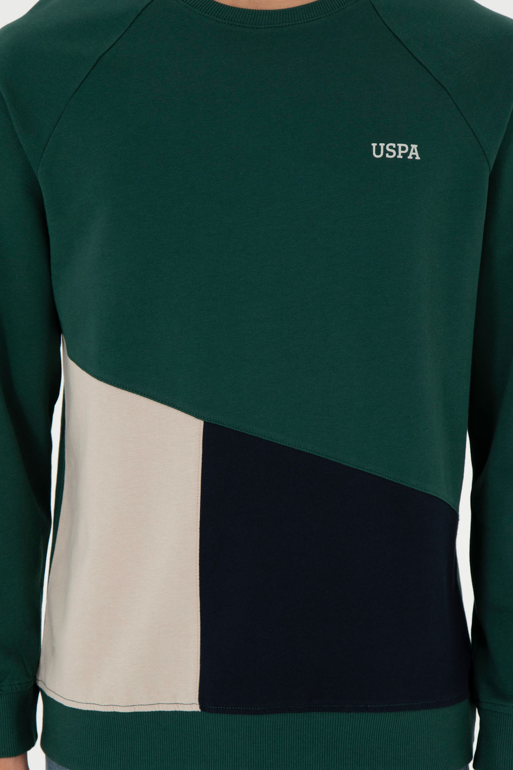 Мужской темно-зеленый свитшот Неожиданная скидка в корзине - U.s. polo assn фото 12