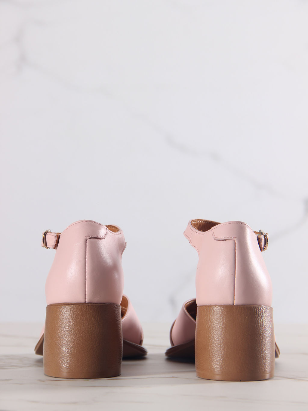 Босоножки 5032.23663be.Розовый +коричневый