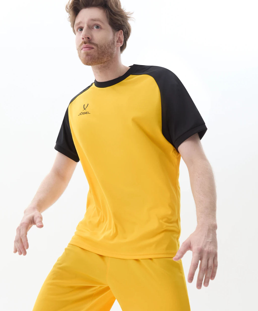 Футболка игровая JOGEL CAMP Reglan Jersey, желтый  фото 5