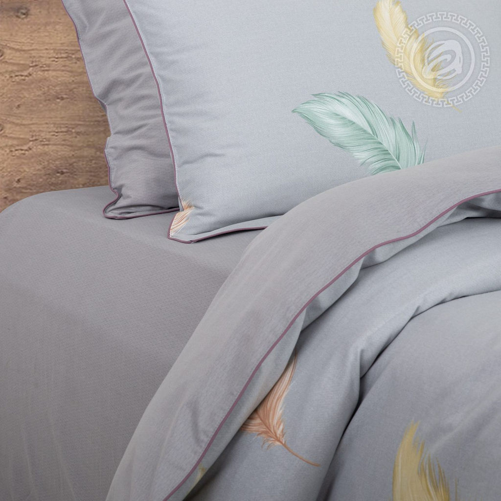 Артемида 2 сп. с Евро/Пододеяльник (молния): 1 шт. - 215*175; Простыня: 1 шт. - 240*240; Наволочка (с кантом): 2 шт. - 70*70; Наволочка (с кантом): 2 шт. - 50*70; Велюр Престиж - Арт элегант фото 4