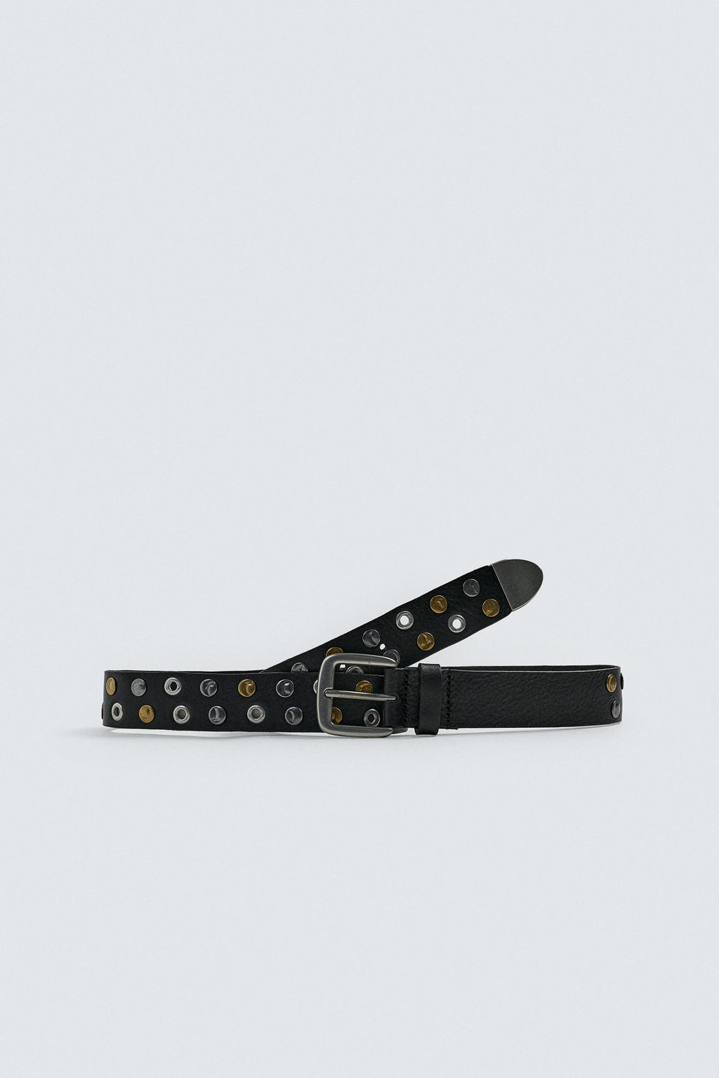 REVERSIBLE LEATHER BELT - Zara фото 13