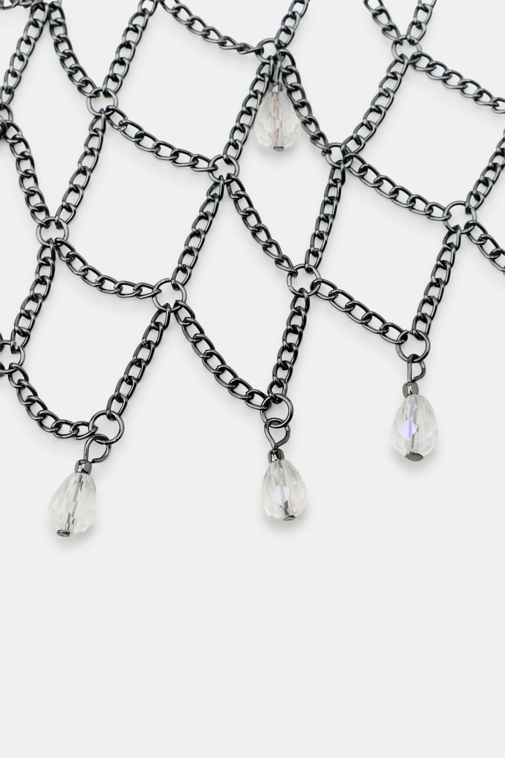 CASQUETE CADENA ABALORIOS / Plata - Zara фото 5