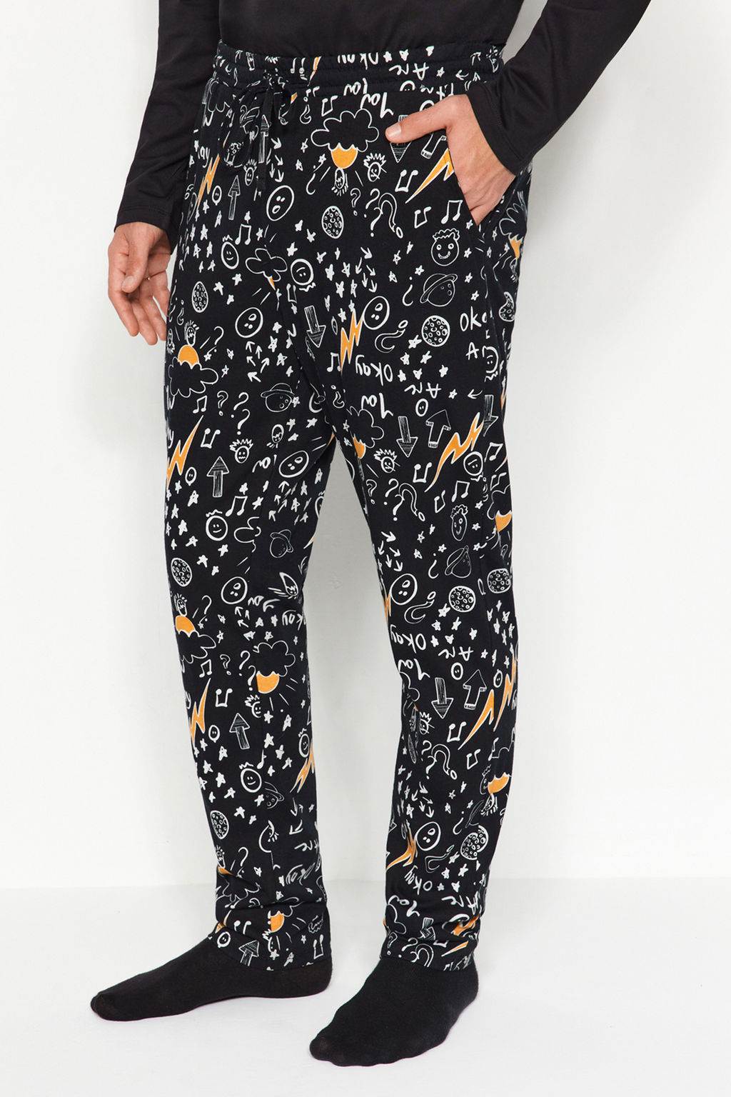 TRENDYOL MAN Erkek Haki Regular Fit Nak?sl? Orme %100 Pamuk Pijama Tak?m? TMNAW24PT00025 - Trendyolmilla фото 16