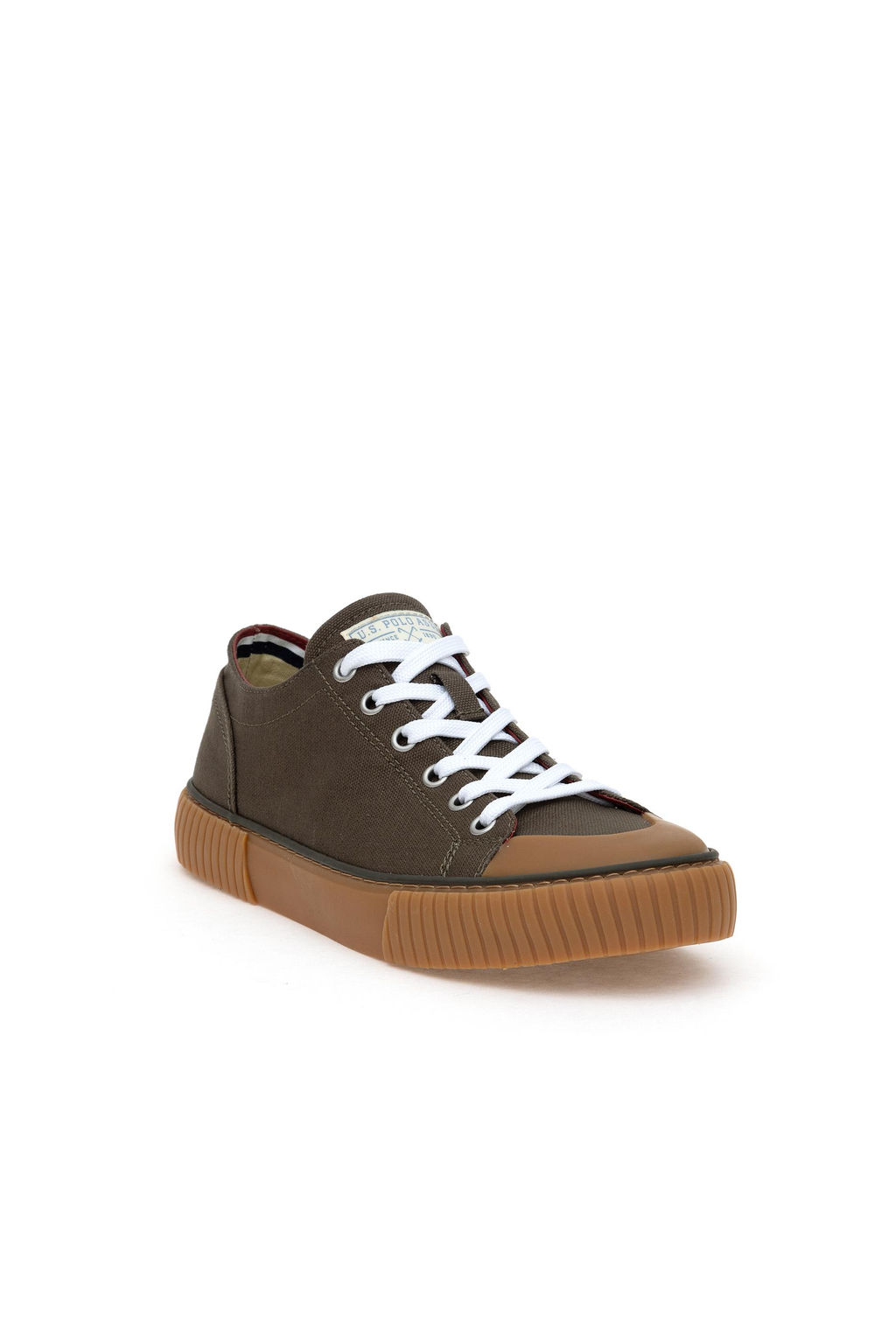 Erkek Haki Ayakkab_ Sepette S_rpriz _ndirim - U.s. polo assn фото 3