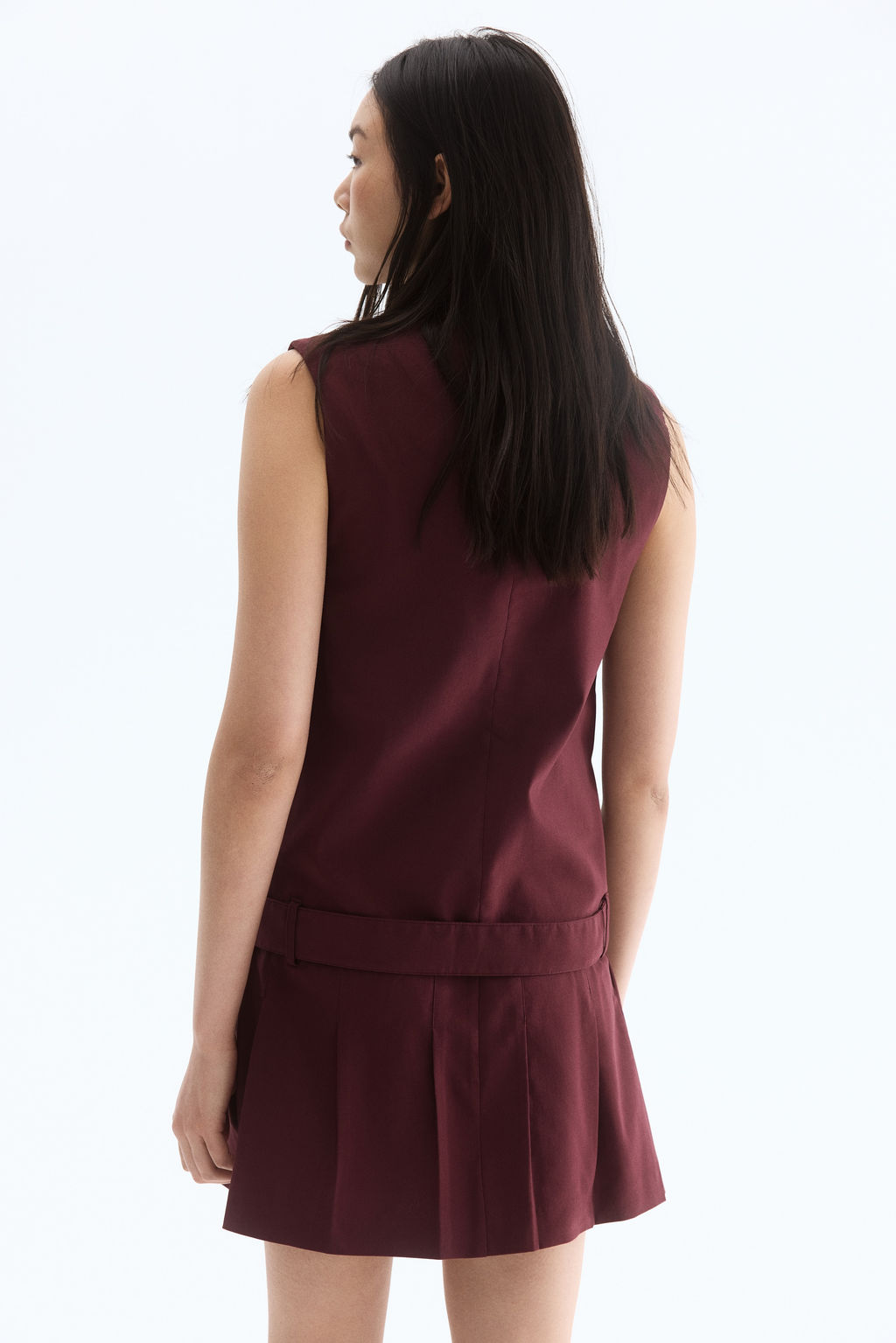 Vestido recto con cintur?n - H&m фото 4