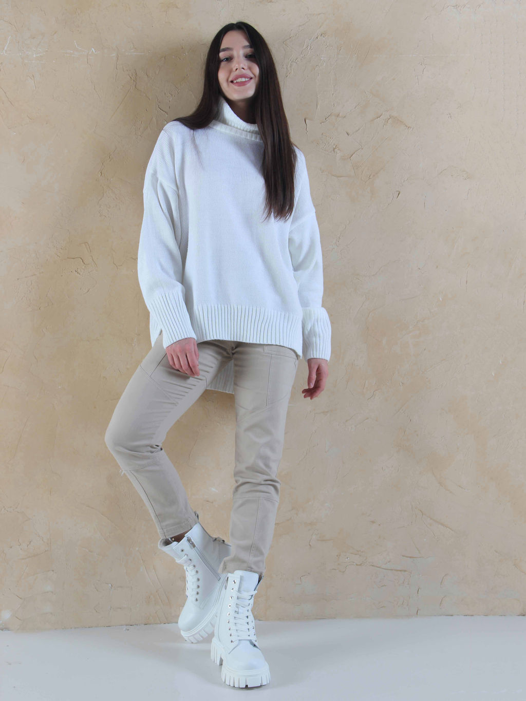 Ботинки EDART 329.21153 w. белые/байка - Ed'art фото 11