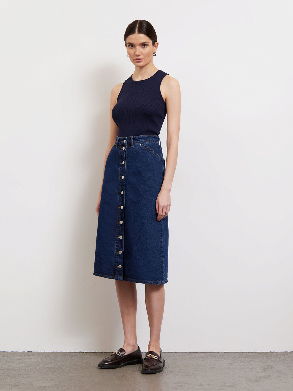 Юбка а-силуэта S975/fudo - Emka фото 3