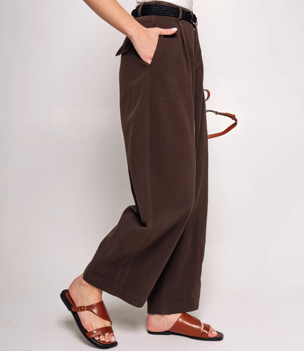 Брюки #КТ6618 (2), шоколадный