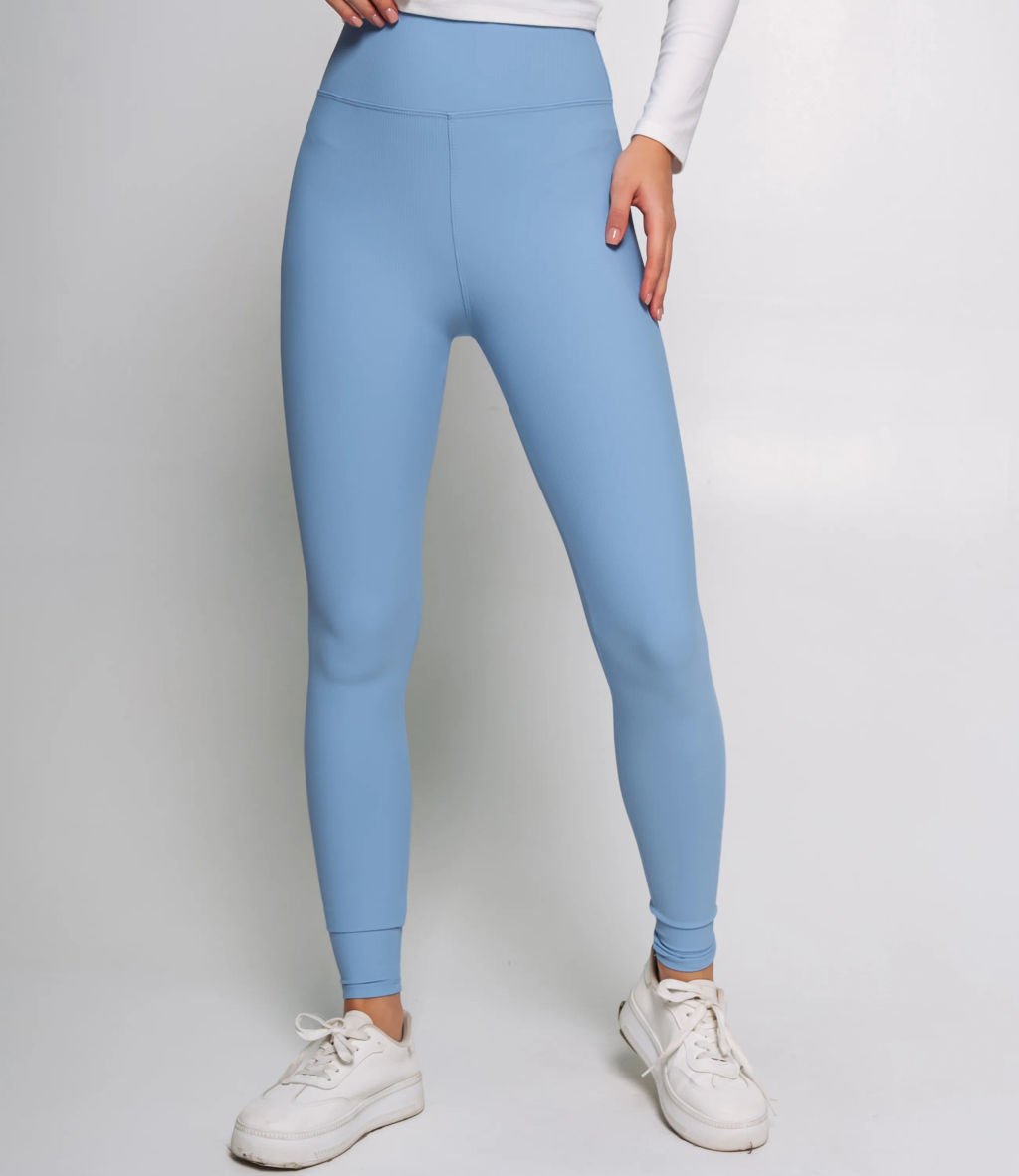 Леггинсы #КТ707 (3), голубой