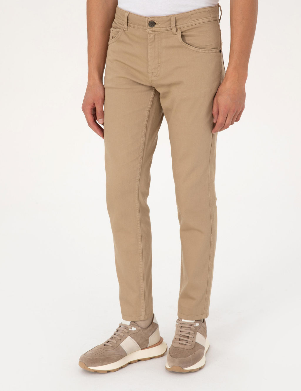 Bej Slim Fit Jean Pantolon - Pierre cardin фото 2