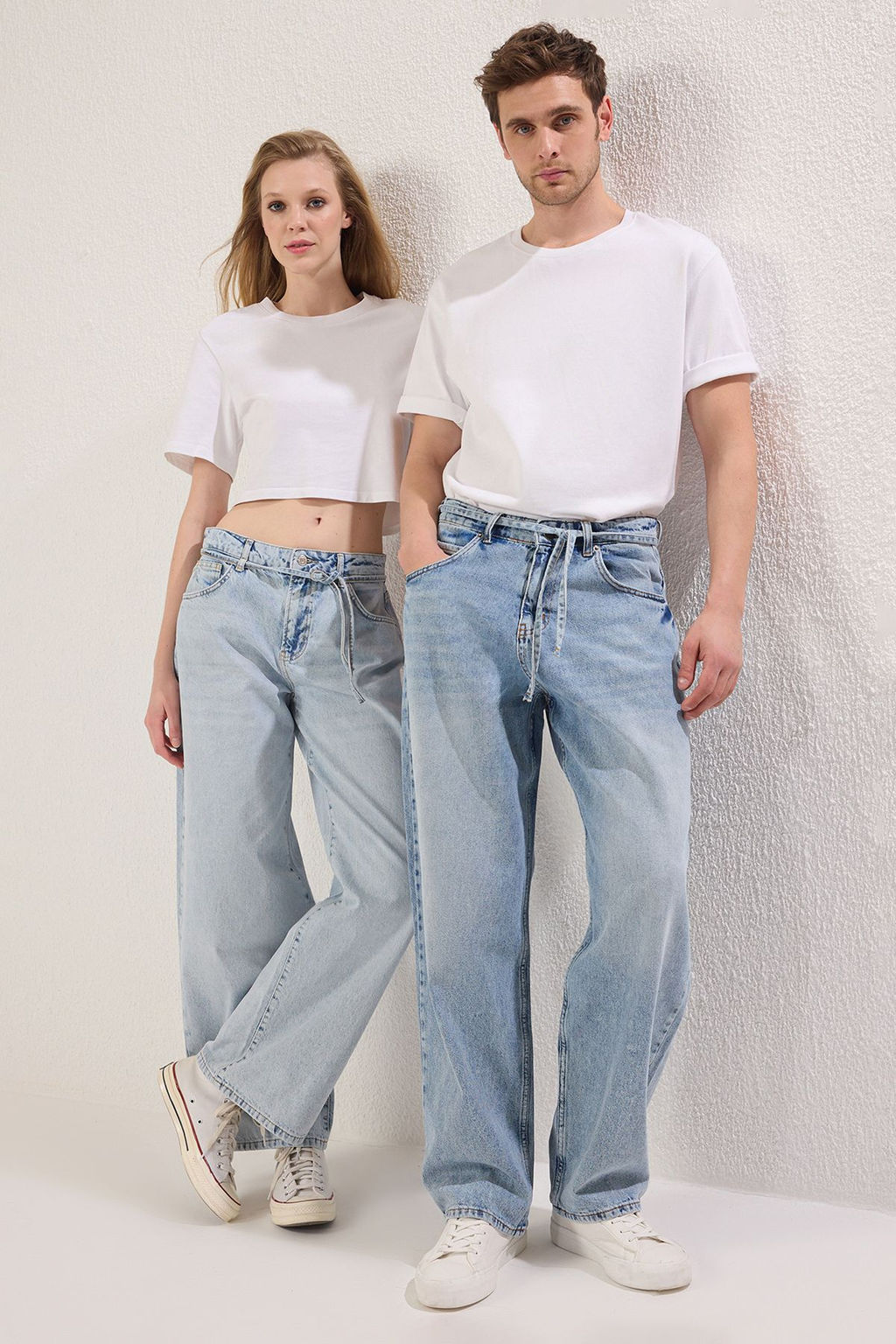 TRENDYOL MAN Mavi Erkek Baggy Fit Jeans Bol Kot Pantolon TMNSS25JE00002 - Trendyolmilla фото 2