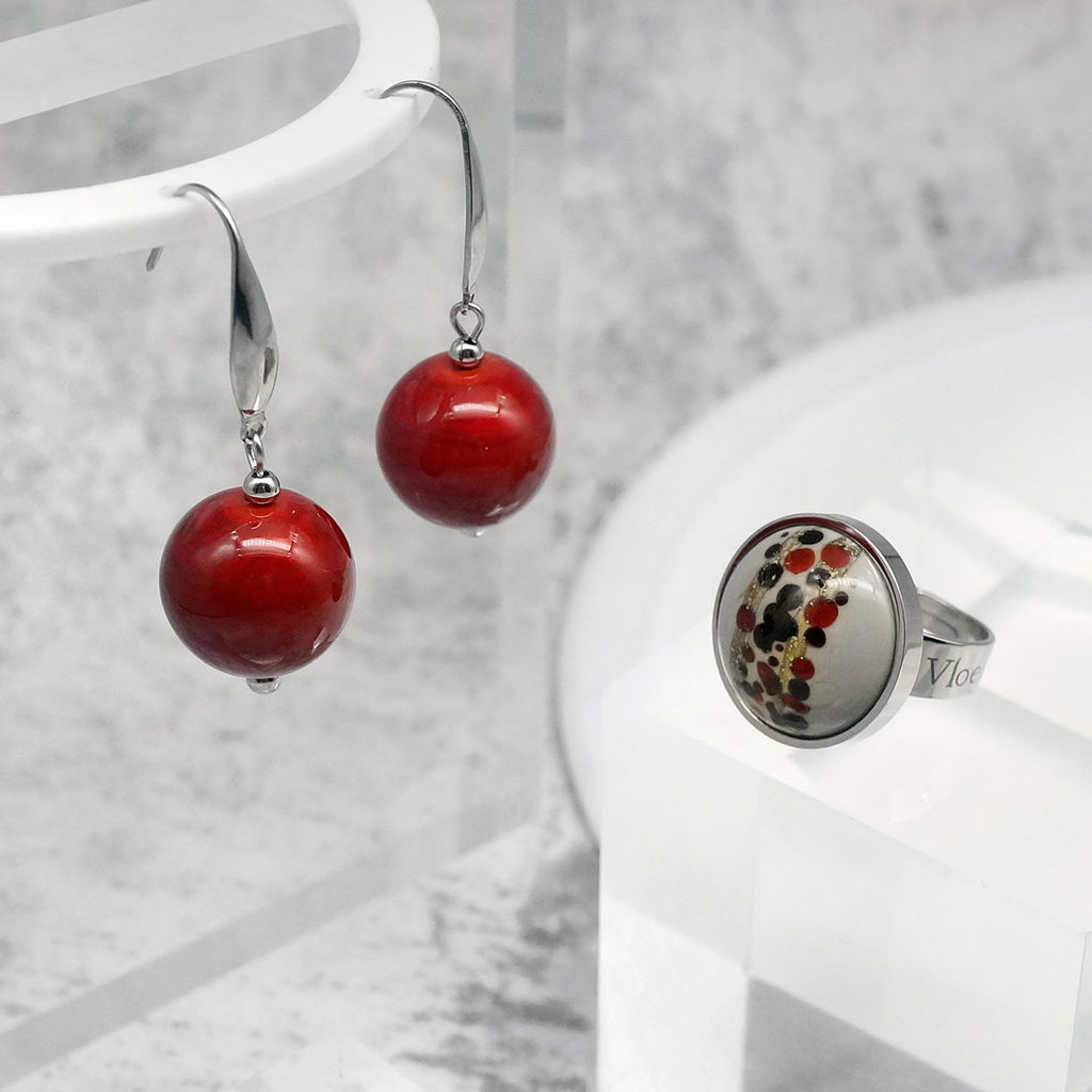 Серьги из муранского стекла - Vloes фото 6