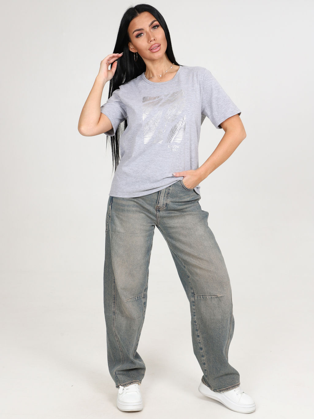 Футболка Серая (М-980)