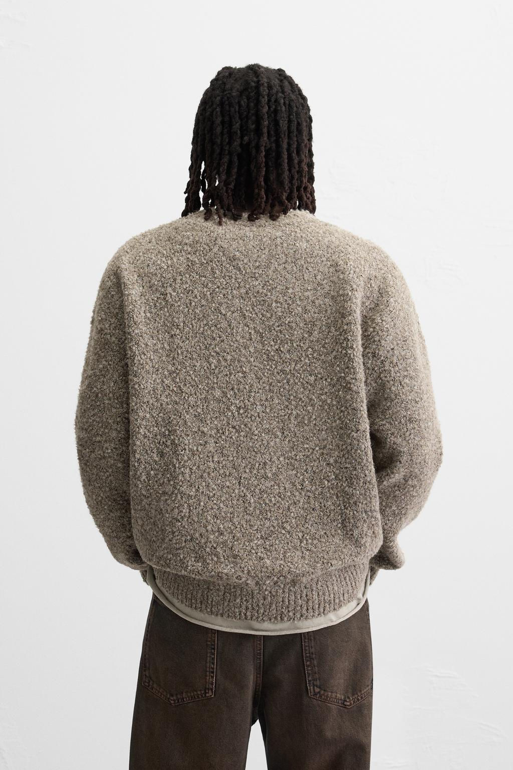 BOUCLE SWEATER - Zara фото 3