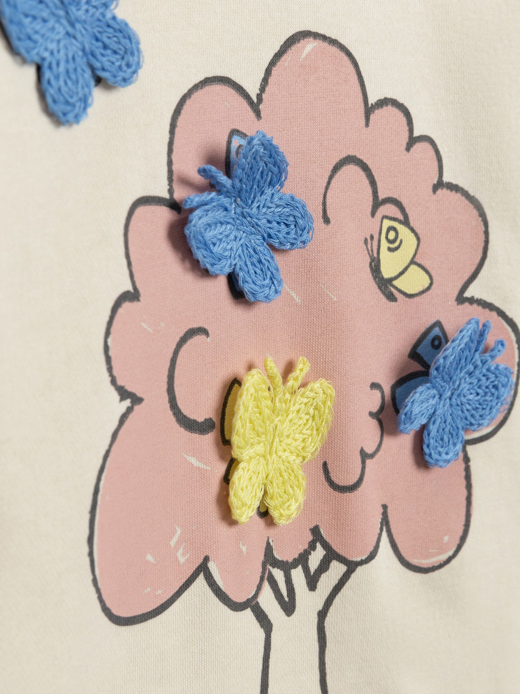 ACOOLA / Джемпер детский для девочек Ksilofon молочный фото 4