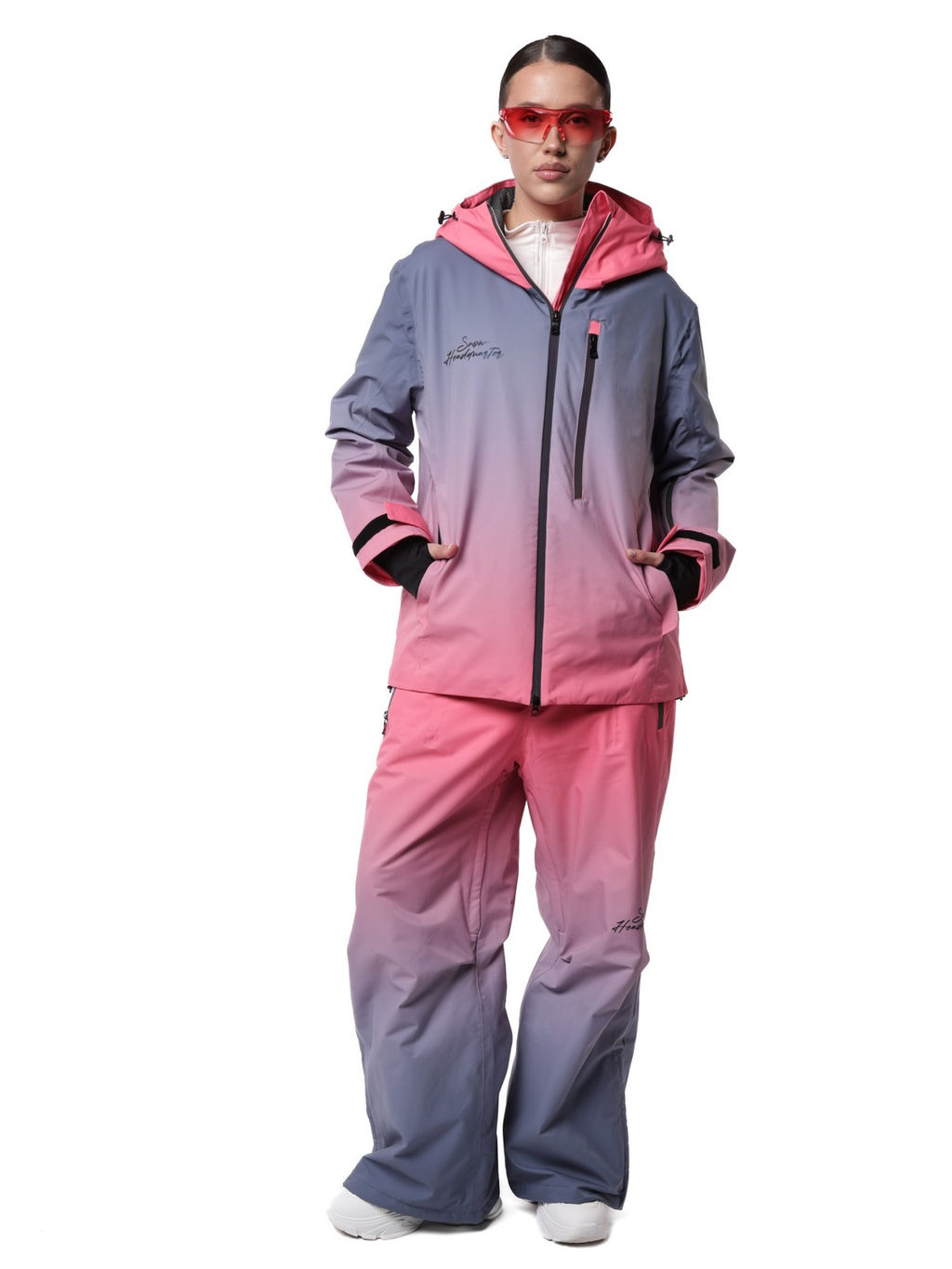 Костюм AB-0532 Розово-серый