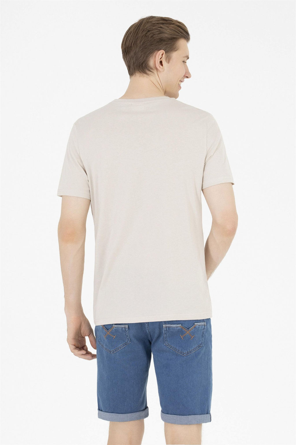 Мужская футболка с круглым вырезом Stone Stone - U.s. polo assn фото 12