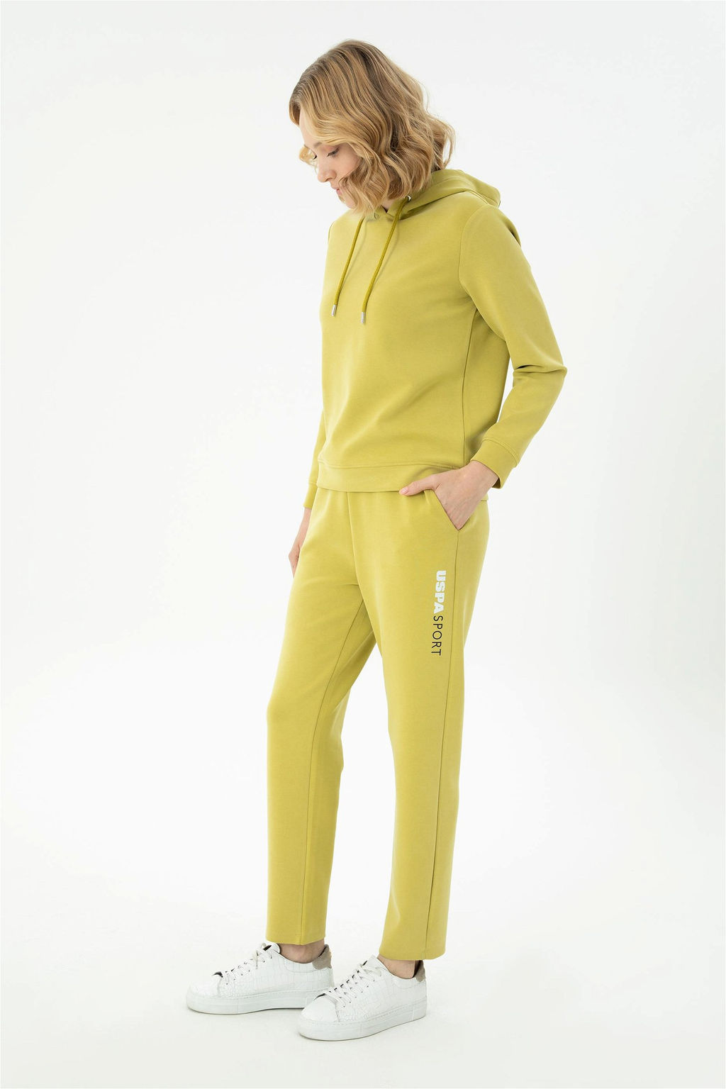 Женские спортивные штаны фисташкового цвета Неожиданная скидка в корзине - U.s. polo assn фото 3